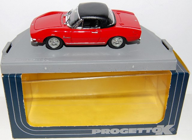 Progetto K SB 1/43 - Ferrari Fiat Dino Spider Rouge